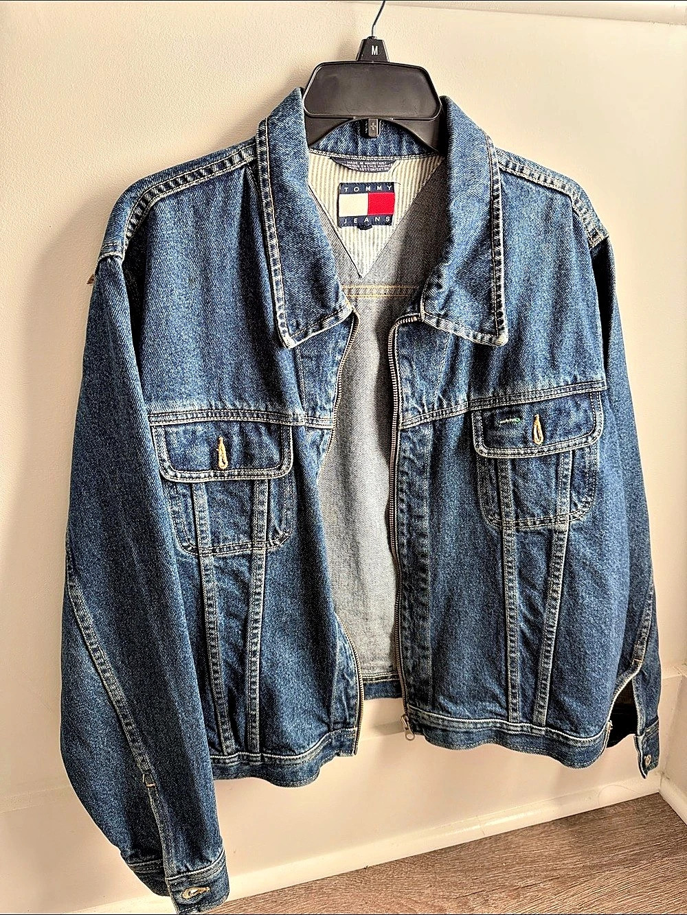 Tommy Jeans Denim Utility Jacket Size XL